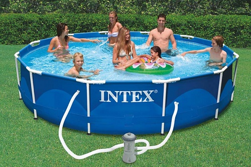 картинка Каркасный бассейн INTEX Metal Frame,366х76 см ,арт.28212NP