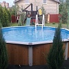 картинка Бассейн Atlantic pool круглый Esprit-Big размер 3,6х1,35 м