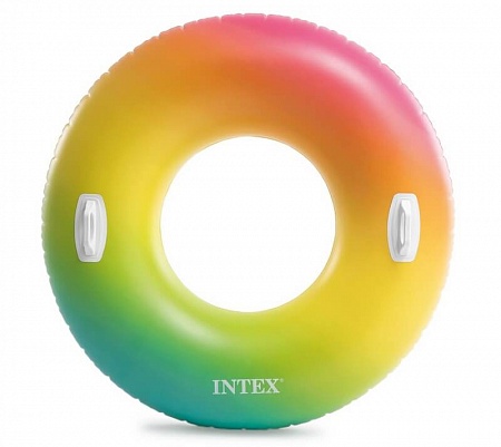 Круг для плавания &quot;Цветной вихрь&quot; 122 см, арт.58202EU