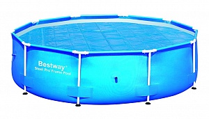 картинка Пузырьковое покрывало для бассейнов Bestway 305см с обогрев. эффектом, арт. 58241