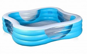 картинка Детский надувной бассейн INTEX &quot;Волна&quot; 229х229х56 см, 57495NP